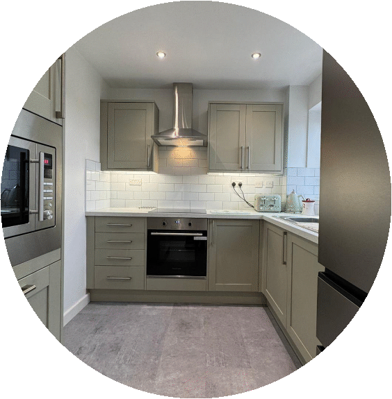 Building works and kitchen fitting