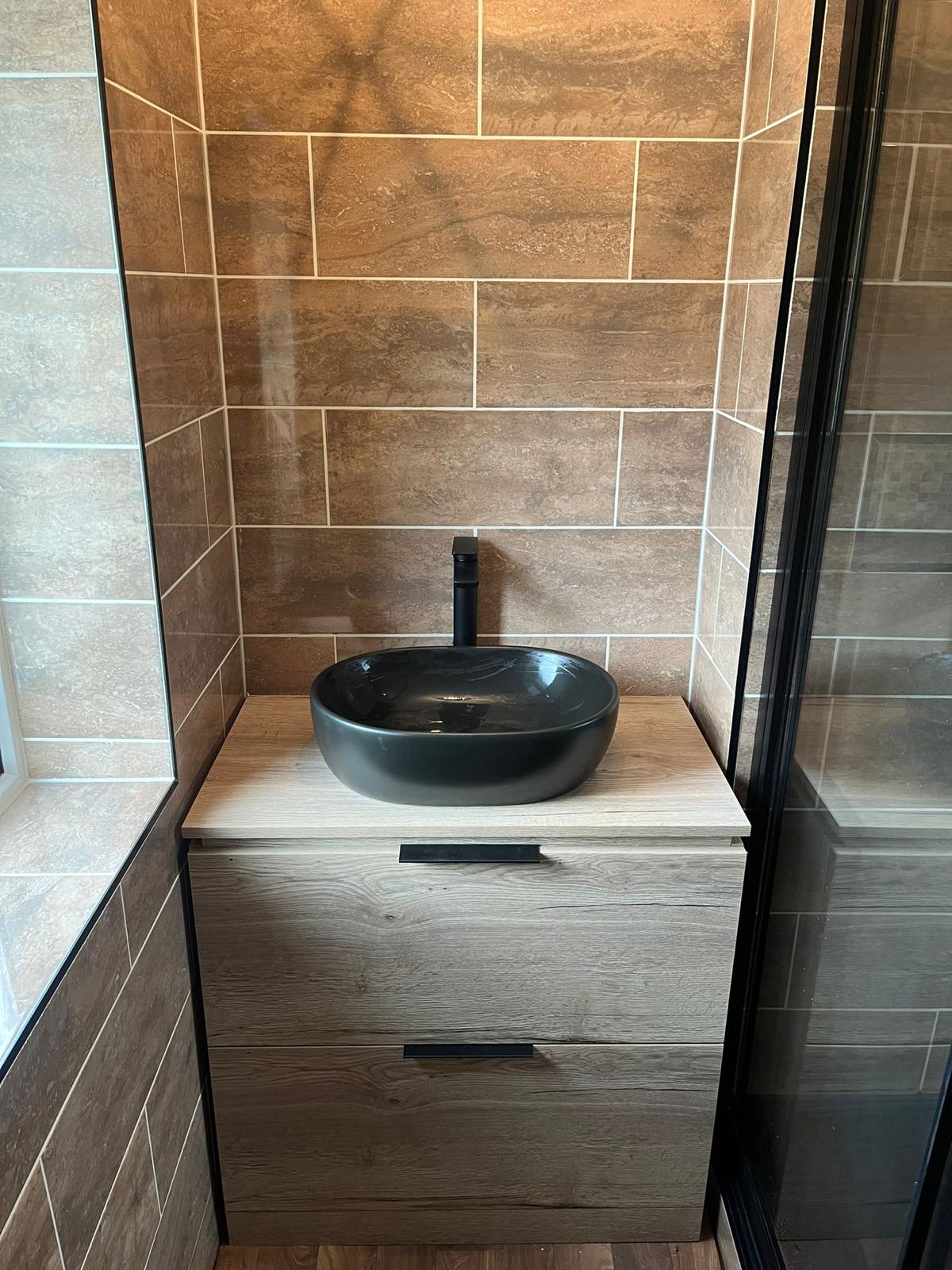 High-end bathroom upgrade